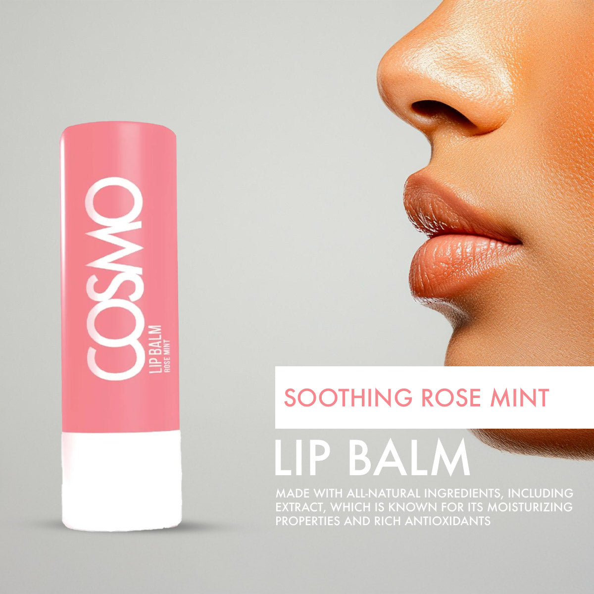 Lip Balm Soothing Rose Mint